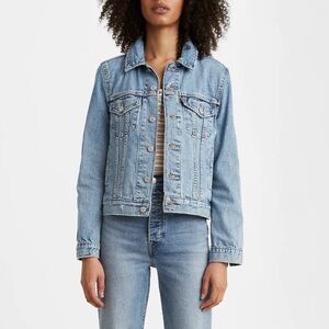 Levi’s Original Trucker Denim Jean Jacket Size Small